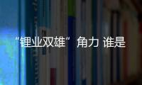 “锂业双雄”角力 谁是最后赢家？