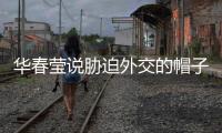 华春莹说胁迫外交的帽子美国最适合戴