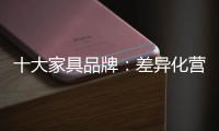 十大家具品牌：差异化营销 中小卖场夹缝生存