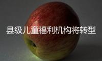 县级儿童福利机构将转型
！未来工作重点在哪里？