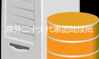 京外二十大代表团陆续抵京