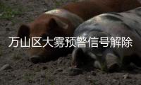 万山区大雾预警信号解除