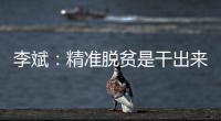 李斌�
：精准脱贫是干出来的