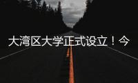 大湾区大学正式设立	！今年广东招生80人