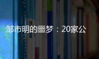 邹市明的噩梦：20家公司崩盘�，败光2亿，妻子变卖名牌填窟窿
